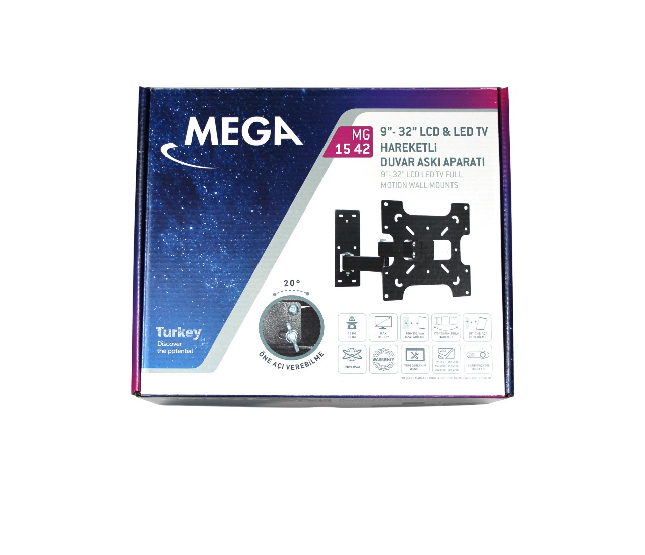 MG-1542 - 4 HAREKETLİ DUVAR ASKI APARATI (9