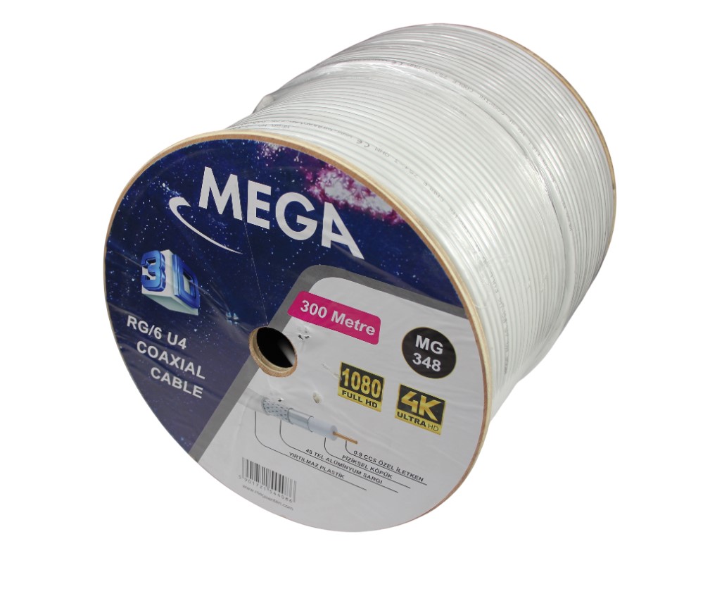 RG6 U4 48 TEL 300 MT MG-348 MEGA