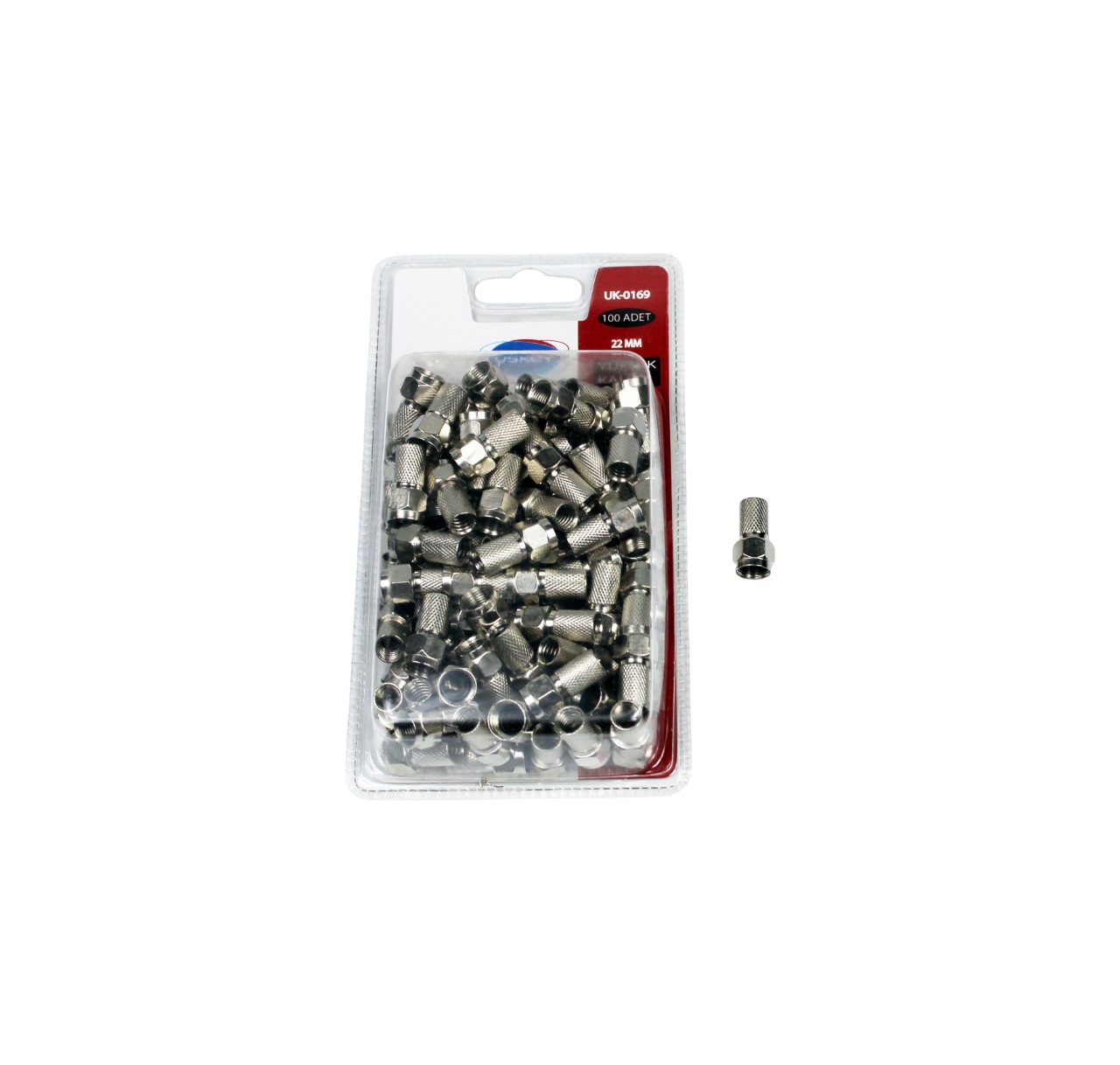 F KONNEKTÖR CONTALI 22MM UK-0169 100 ADET