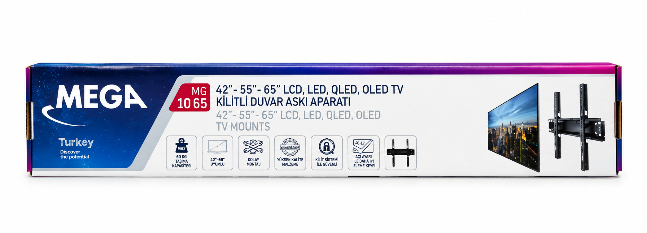 MG-1065  SABİT LCD DUVAR ASKI APARATI (42