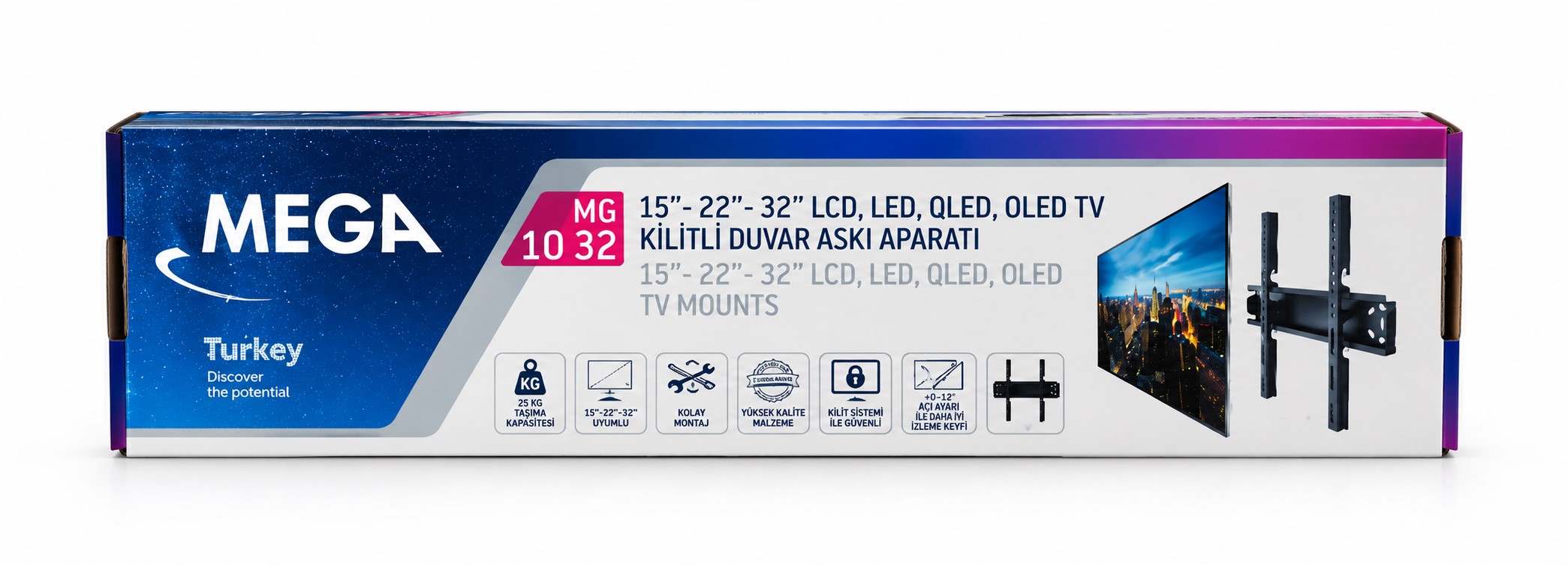 MG-1032 - SABİT LCD DUVAR ASKI APARATI (15