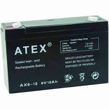 AKÜ 6V 12A KURU